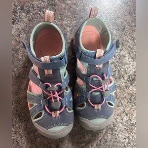 Keen Kids Blue and Pink Outdoor Sandals